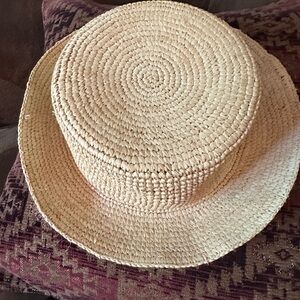 J. Crew Natural Straw Sun Hat